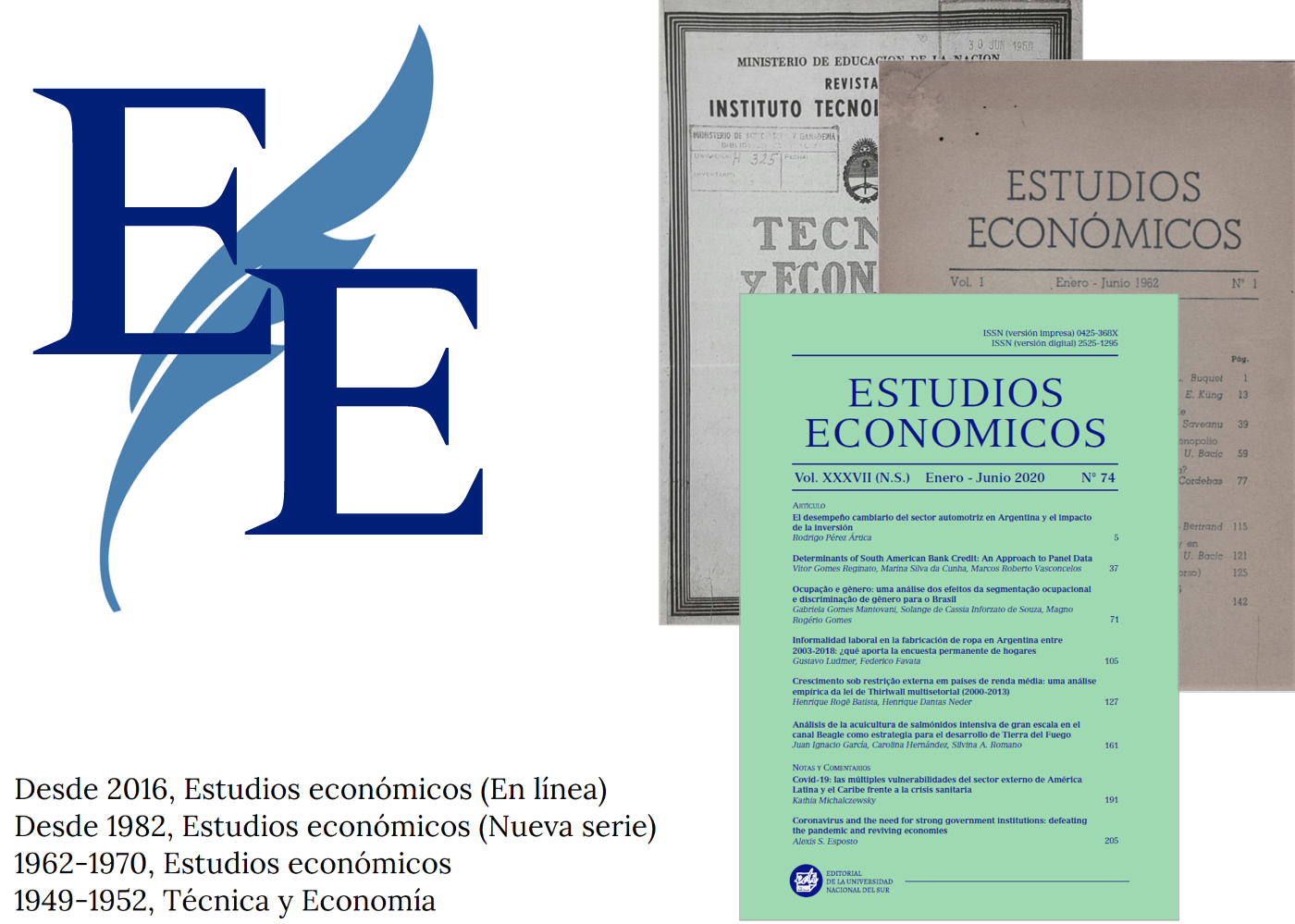 Revista Estudios Económicos logo