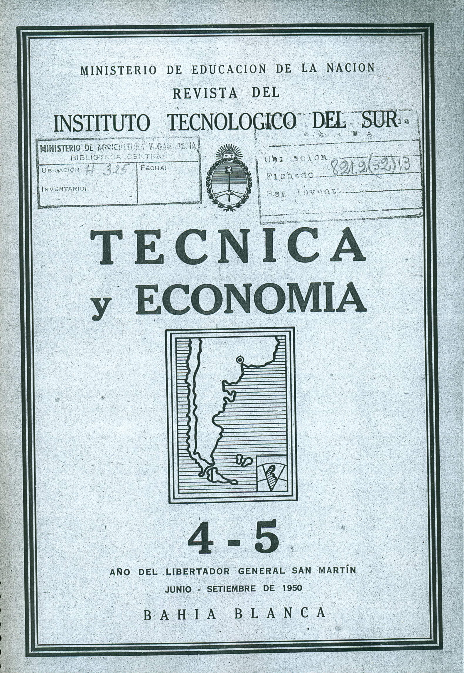 					Visualizar v. 2 n. 4-5 (1950): Técnica y Economía
				