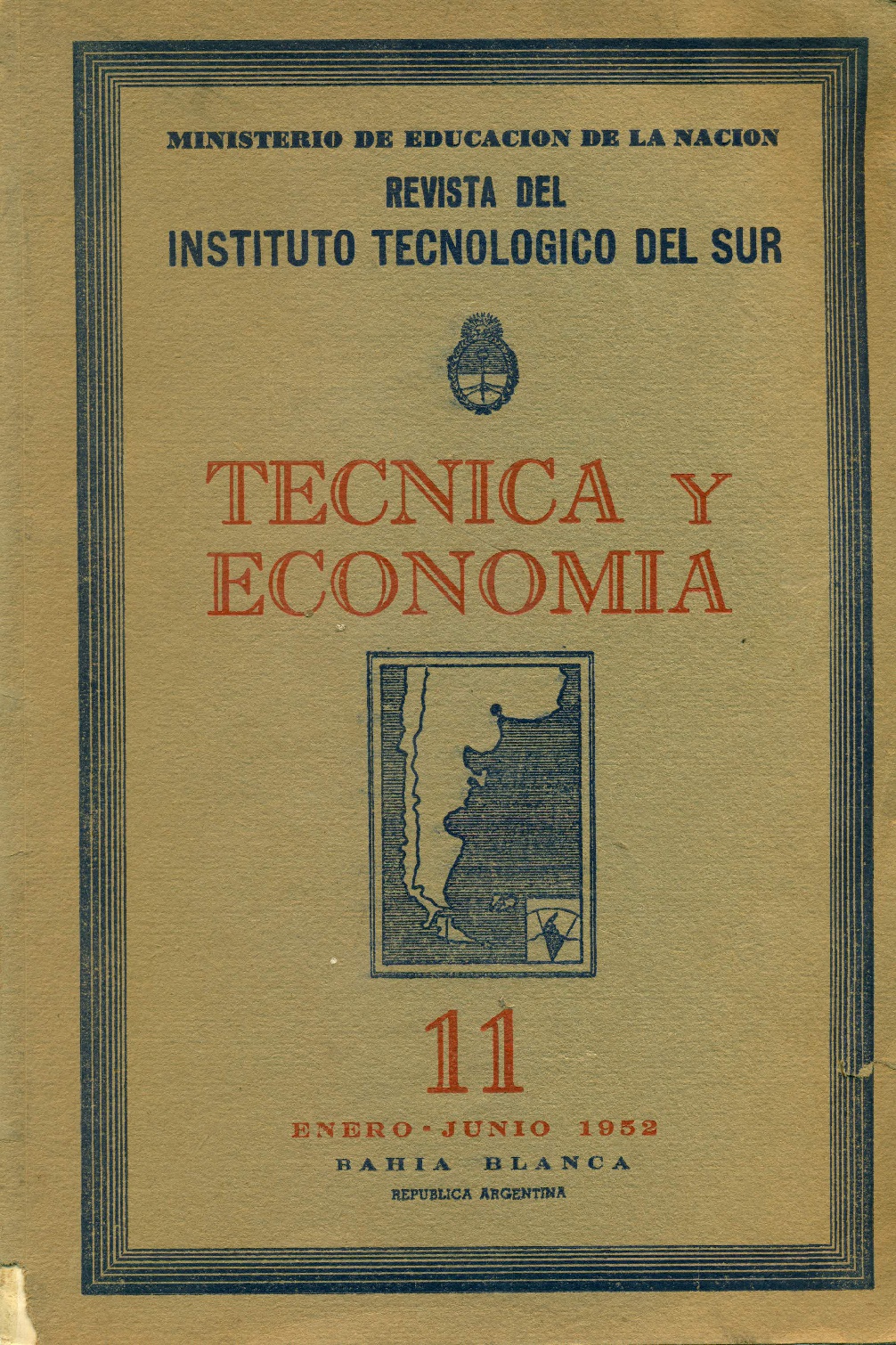 					Visualizar v. 4 n. 11 (1952): Técnica y Economía
				