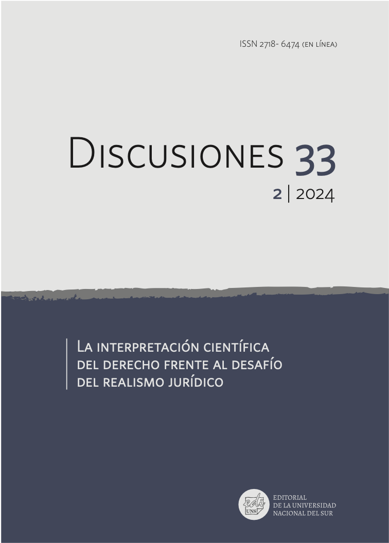 					View Vol. 33 No. 2 (2024): The Scientific Interpretation of Law and the Challenge of Legal Realism
				