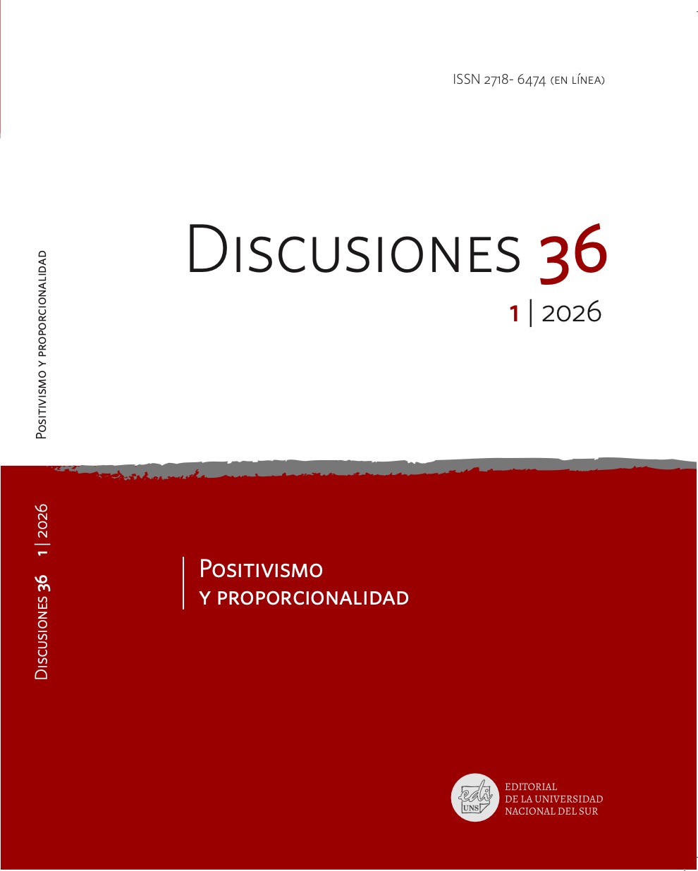 					View Vol. 36 No. 1 (2026): Positivism and proportionality
				